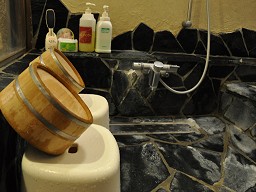 うれしの元湯温泉 「 琥珀の湯 」 洗い場