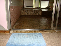 四季彩 「 さくら 」 浴室入口