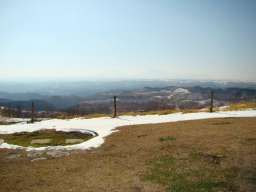 久住高原コテージ 「 雲 」 露天風呂からの景色