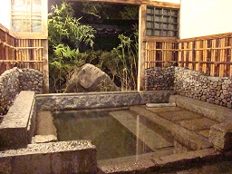 野田温泉 「 きり石の湯 」 湯口
